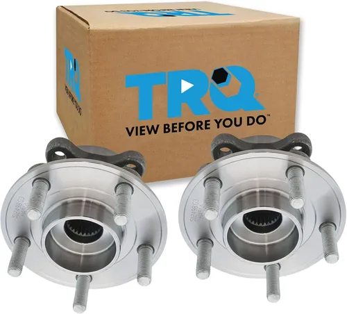 Vista 32 de Conjunto de rodamiento de rueda delantera de 2 piezas y buje TRQ Compatible con Pontiac Solstice 2006-2009 Saturn Sky 2007-2010