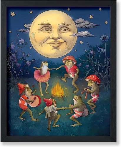 Vista 49 de Poster Master Póster Vintage Singerie - Impresión Retro The Concert - Arte de Celebración - Arte de Festival de Animales - Arte de Casa de Campo