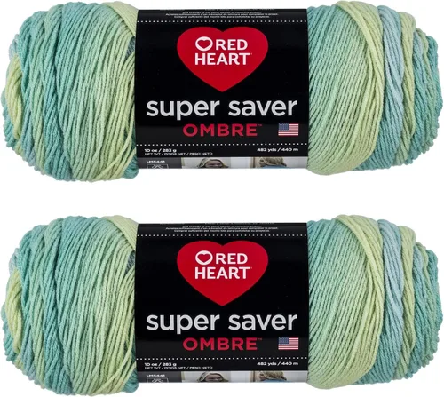 Vista 93 de Red Heart Super Saver Jumbo Ovillo de lana, Amatista
