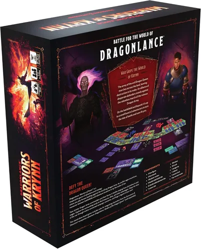 Vista 7 de Dungeons & Dragons Dragonlance Warriors of Krynn - Juego de mesa cooperativo para 3-5 jugadores
