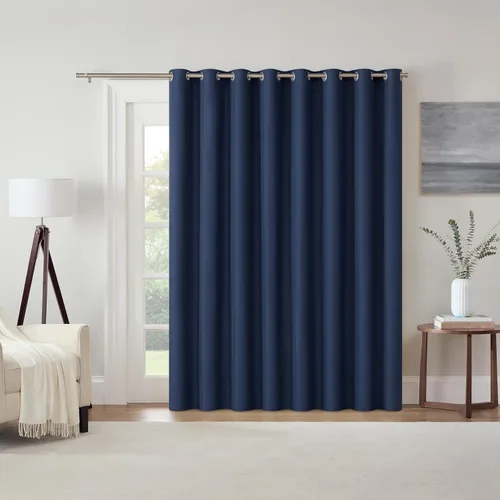 Vista 23 de ECLIPSE Kendall - Cortina térmica opaca moderna con bolsillo para cortinero, para dormitorio o sala de estar (1 panel), 42 x 54 pulgadas, alcachofa