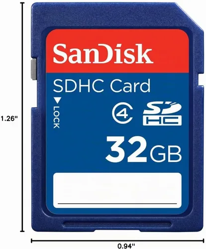 Vista 2 de SanDisk Standard - Tarjeta de memoria flash - 32 GB - Clase 4 - Paquete al por menor SDHC