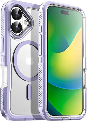 Vista 38 de AICase Funda para iPhone 13 Pro Max [compatible con Magsafe], protección magnética resistente contra caídas, cuerpo completo, a prueba de golpes, a