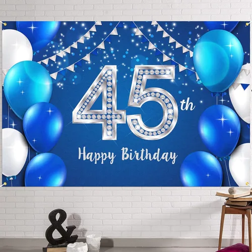 Vista 8 de HAMIGAR Fondo de pancarta de feliz cumpleaños número 10 de 6 x 4 pies, decoraciones de cumpleaños de 10 años, suministros de fiesta para niñas