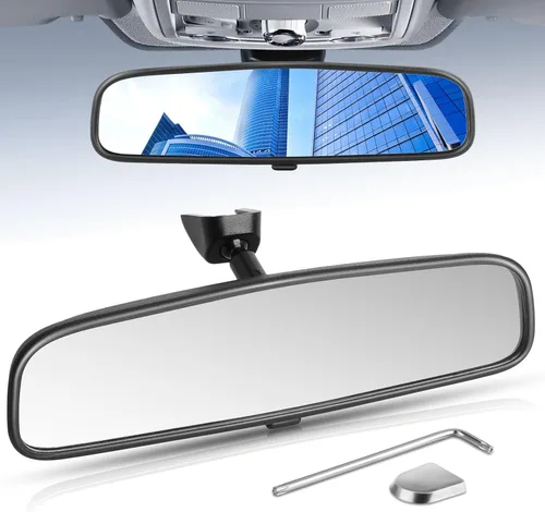 Vista 9 de 76400-SDA-A01 Espejo interior retrovisor para día/noche para Honda 1998-2013 Accord, 2000-2004 Odyssey, 2006-2011 Civic, 2002-2008 Pilot, Insight