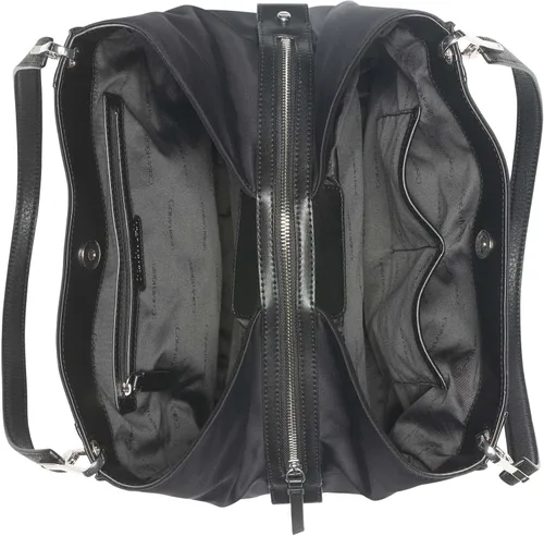 Vista 4 de Calvin Klein Ellie Novelty - Bolso de hombro grande con triple compartimento