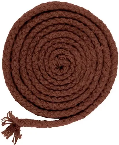 Vista 38 de 5 mm * 295 pies de cuerda de macramé de algodón natural de 8 hebras trenzadas para manualidades de ganchillo, hilo para colgar en la pared y Lgn
