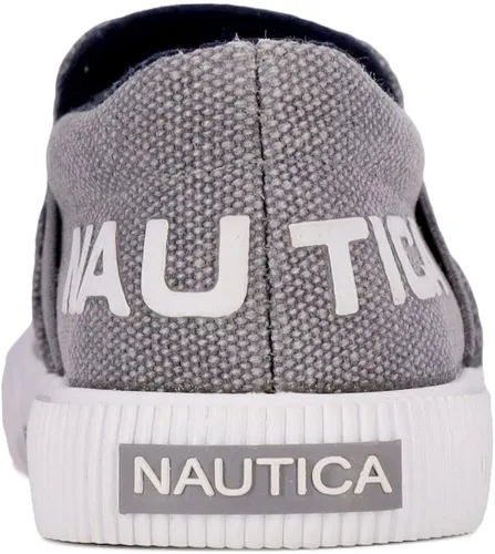 Vista 3 de Nautica Akeley - Tenis para niños sin cordones para jóvenes y niños (niños grandes, pequeños y bebés)