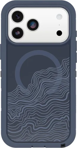 Vista 9 de OtterBox Funda Transparente para iPhone 17 Defender Series Pro XT - Azul Bebé Transparente - Funda para iPhone Resistente, Robusta y Duradera, Se