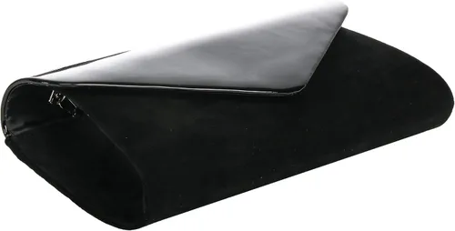 Vista 5 de WALLYN'S Patent Leather Clutch Classic Purse Evening Bag Handbag With Flannelette