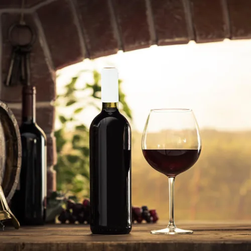 Vista 9 de Hemoton 100 piezas de película de sellado de botellas de vino Película de botella Tapa de sellado de botellas Tapa de botella multifunción Tapa