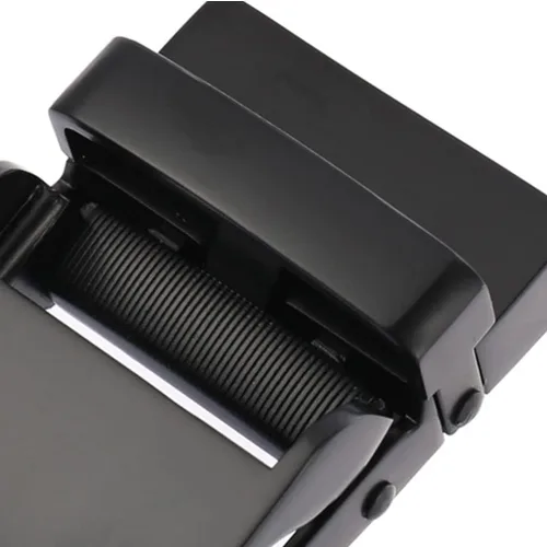 Vista 8 de EXCEART 2 hebillas de cinturón para hombre de aleación de negocios con hebilla automática única para cinturón (negro)
