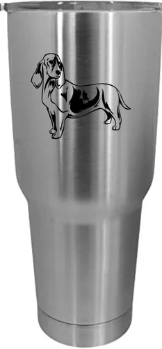 Vista 304 de Cairn Terrier - Vaso grabado con temática de perro, 30 onzas