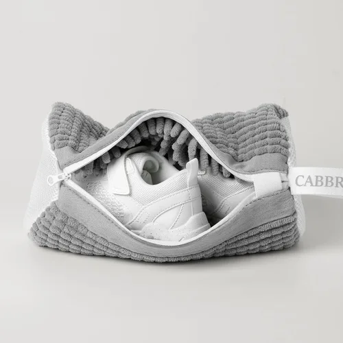 Vista 2 de Cabbrix zapato era bolsa, Gris, M, Bolsa de lavandería