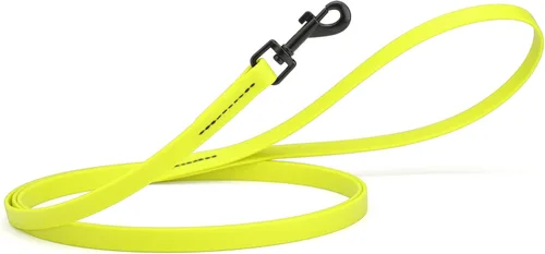 Vista 92 de Dogline Biothane - Correa impermeable para perro, tejido de nailon con revestimiento fuerte, con herrajes negros, a prueba de olores, fácil