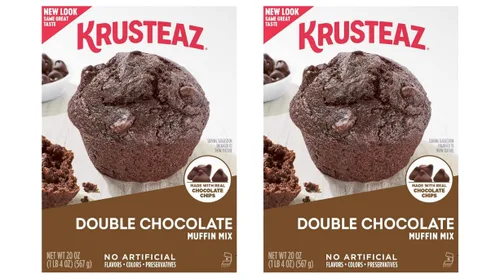 Vista 15 de Krusteaz Chocolate Chunk Muffin Mix – Sin sabores ni conservantes artificiales – Caja de 18.25 onzas (paquete de 12)