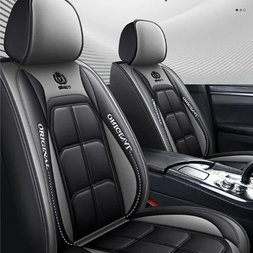 Vista 15 de Fundas de asiento de automóvil adecuadas para Mercedes Benz E300 E320 E350 E450 5 asientos de cuero impermeable fundas de asiento de automóvil con 2