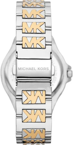 Vista 3 de Michael Kors Lennox- Reloj de acero inoxidable con tres manecillas