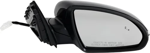 Vista 11 de Kool Vue - Espejo lateral del conductor compatible con vidrio eléctrico Kia Rondo 2007-2012, calentado, KI1320185