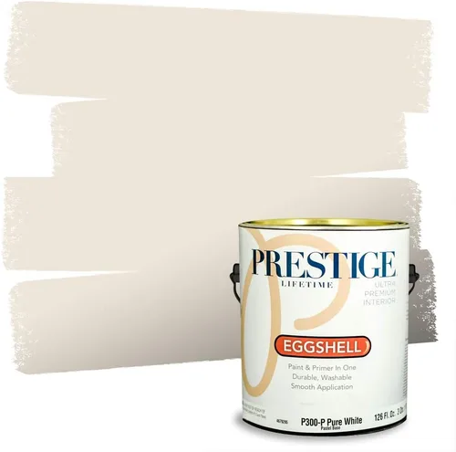 Vista 20 de PRESTIGE Pinturas Pintura Exterior e Imprimación en Uno, 1 Galón, Mate, Combinación Comparable de Sherwin Williams* Black Magic* SW6991-PCM