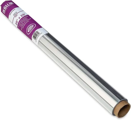 Vista 12 de Grafix Dura-Lar Película, 0.002 in, Plata, 54 in x 12 ft