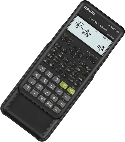 Vista 2 de Casio FX-82ES Plus-2 - Calculadora científica, 252 funciones, 0.433 x 3.031 x 6.378 in, color negro