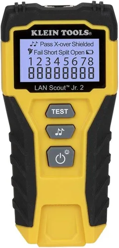 Vista 5 de Klein Tools VDV500-820 Trazador de cables con kit de tono de sonda Pro y probador de cables VDV526-200, probador de cable Ethernet LAN Scout Jr. 2