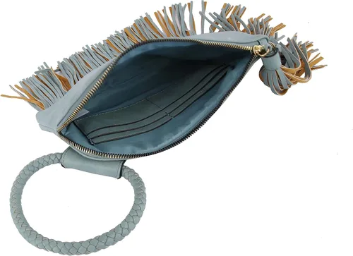 Vista 4 de Metro Muse Bolso de mano para mujer, cartera para la noche, de cuero vegano