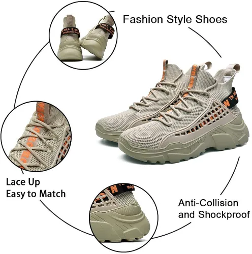 Vista 2 de XIDISO - Zapatos deportivos modernos para hombre, informales, para correr o caminar