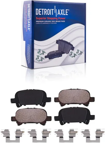 Vista 41 de Detroit Axle - Pastillas de Freno Delantero Izquierdo Reemplazo de Pinza de Disco para Ford Fusion Mazda 6 Lincoln MKZ Mercury Milan 2006-2012