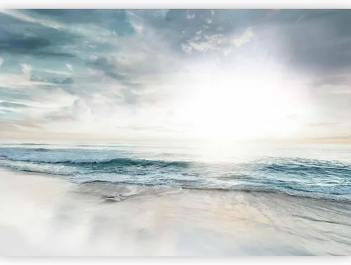 Vista 16 de artgeist Mural de pared Playa y Mar, 79 x 55 pulgadas, XXL no tejido, decoración de pared de vellón, impresión fotográfica, diseño de imagen