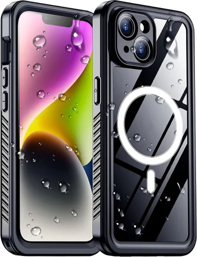 Vista 47 de Funda impermeable para iPhone 12, impermeable, antideslizante, a prueba de golpes, para iPhone 12, color negro