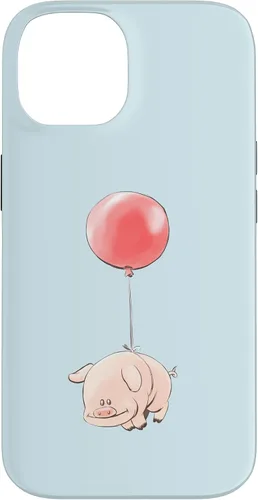 Vista 4 de Adorable Pig Flying Design Whimsical Piglet with Wings Case for iPhone 17