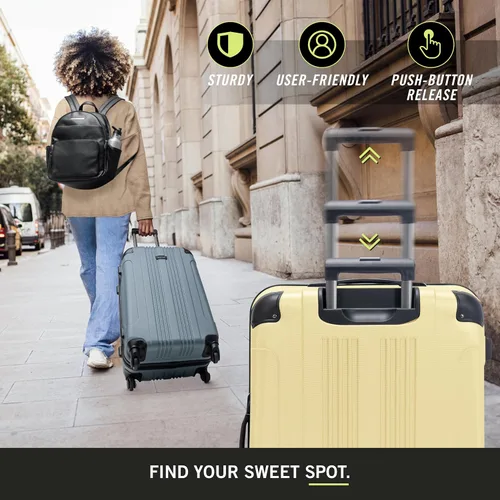 Vista 113 de Kenneth Cole Reaction Out Of Bounds - Equipaje de transporte vertical, Carbón), 5705058