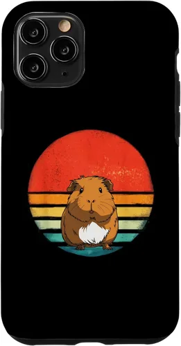 Vista 10 de iPhone 14 Guinea Pig Retro Pet Animal Lover Vintage Guinea Pigs Case