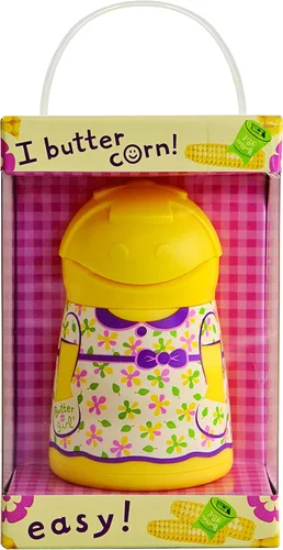 Vista 6 de Talisman Designs Butter Baby Púas de acero inoxidable entrelazadas Multicolor Maíz en la mazorca, utensilios Soportes para maíz Brochetas