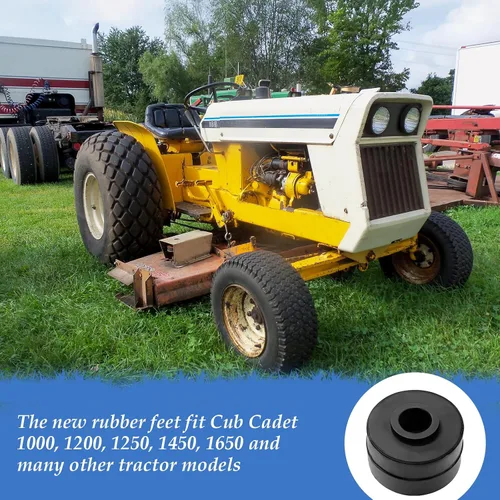 Vista 7 de Nuevo reemplazo de pies de goma ISO para soportes de motor Este cortacésped es accionado por un motor pequeño, referencia Cub Cadet 1000 1200 1250