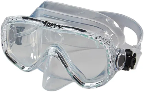 Vista 9 de AKONA Tobago - Máscara de buceo con falda de silicona transparente y lente templada única