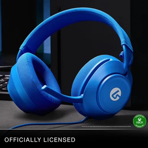 Vista 7 de LucidSound LS10X Gen 2 Wired Gaming Headset for Xbox Series X S - Blue, Officially Licensed, Designed for Comfort, Quick-Access Audio Controls
