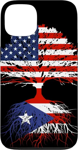 Vista 7 de Puerto Rico Boricuas Roots - Carcasa para iPhone 17, diseño de bandera estadounidense de Puerto Rico