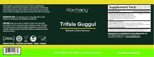 Vista 6 de Trifala Guggul - Armonía metabólica y desintoxicante