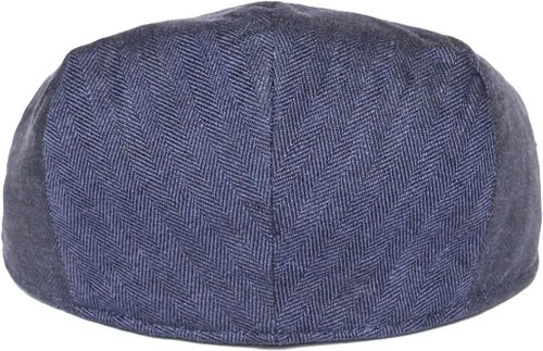 Vista 4 de BOTVELA Sombrero de periódico de verano transpirable de hiedra plana para hombre