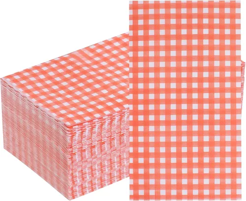 Vista 8 de WDF Paquete de 150 servilletas de papel azul bebé, 3 capas, desechables, color azul y blanco, servilletas de cena de invitados de papel para baño