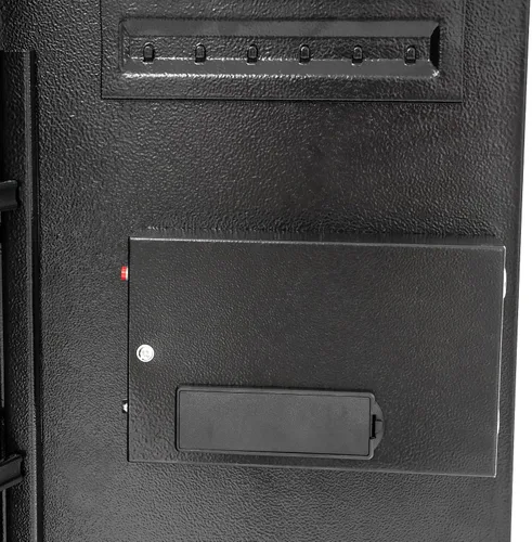 Vista 6 de Caja fuerte montada en la pared de 25.5 pulgadas de alto x 3.9 pulgadas de ancho x 14.5 pulgadas de largo, caja fuerte electrónica para seguridad