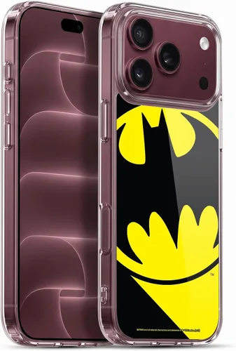 Vista 345 de Head Case Designs Funda de gel con licencia oficial de Batman DC Comics Bat Signal Logos [protección de grado militar] compatible con Apple iPhone 7