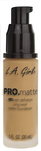 Vista 5 de L.A. Girl PRO.Matte Foundation, Sand GLM678 (Paquete de 2)