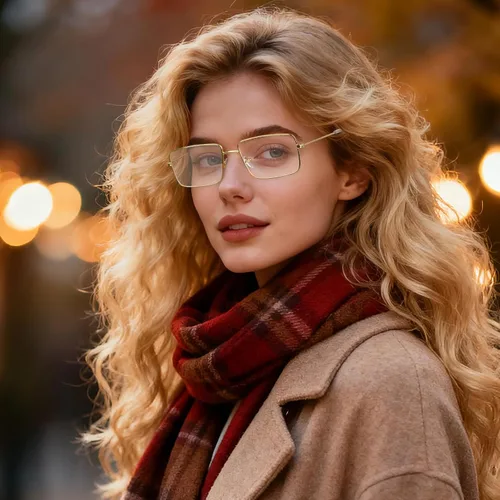 Vista 7 de hoyuwak Gafas de luz azul de moda para mujeres y hombres, gafas rectangulares de metal dorado, marco de anteojos cuadrados falsos