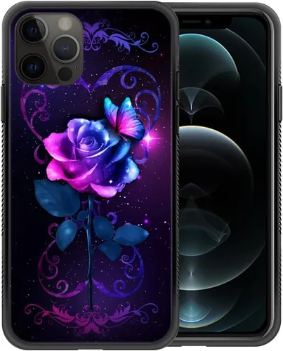 Vista 30 de ZHEGAILIAN Funda compatible con iPhone 11 Pro Max, diseño de patrón de policarbonato duro, funda protectora de TPU suave antideslizante para iPhone