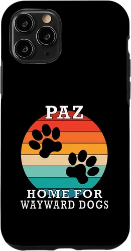 Vista 29 de Paz Home for Wayward Dogs Family Name Case for iPhone 16