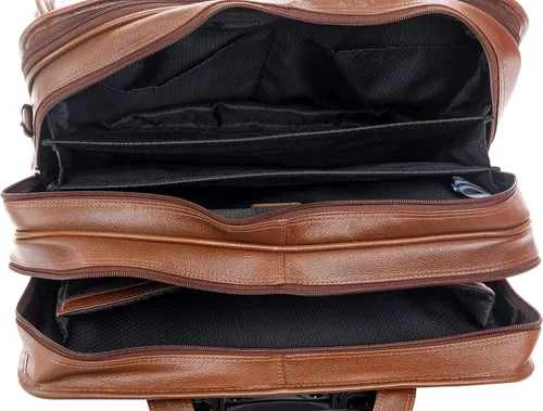 Vista 7 de McKlein USA West Town Checkpoint - Funda para portátil (15,6")